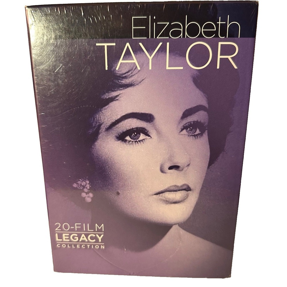 Elizabeth Taylor 20 Film Legacy DVD Collection Box Set/classic dramatic romance